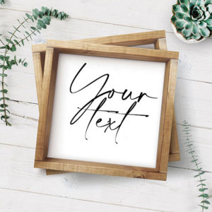 Custom Square Signs