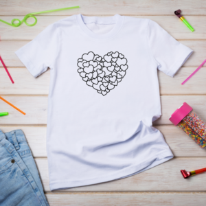 Full of Love Coloring Tee