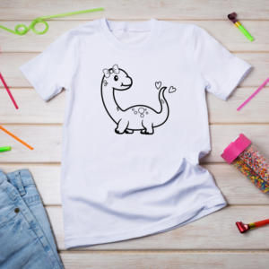 Dinosaur Coloring Tee