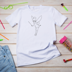 Tinkerbell Coloring Tshirt