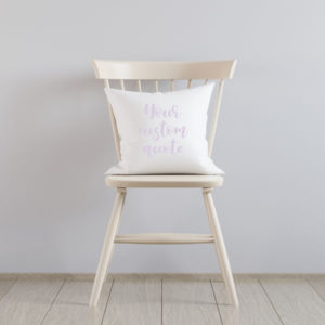 Custom Pillow Cover Design